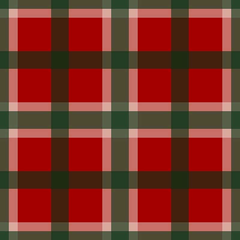 Stampa del Pattern design natale tartan elegante