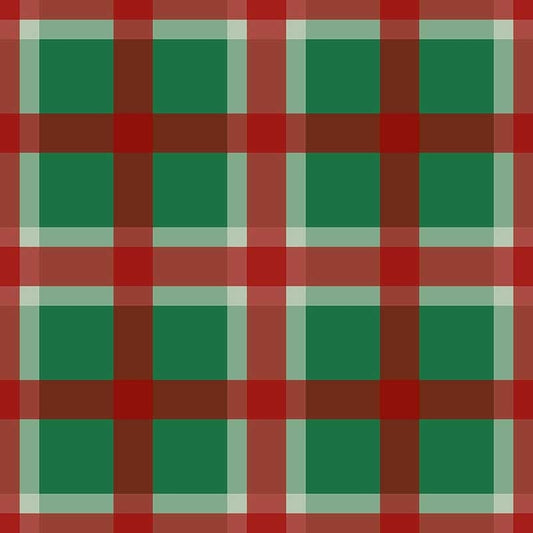 Stampa del Pattern design natale tartan elegante