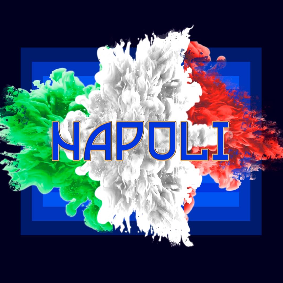 Plaid Coperta Napoli Tricolore 140 x 160