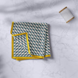 Pochette da uomo geometrico raffinato