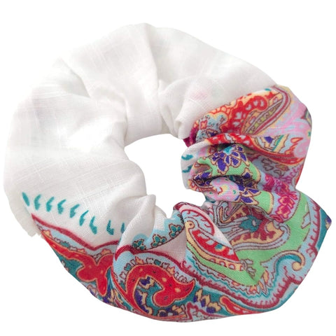 Scrunchies da tessuti riciclati outlet 30x30