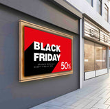 Striscione Black Friday Pop 50%