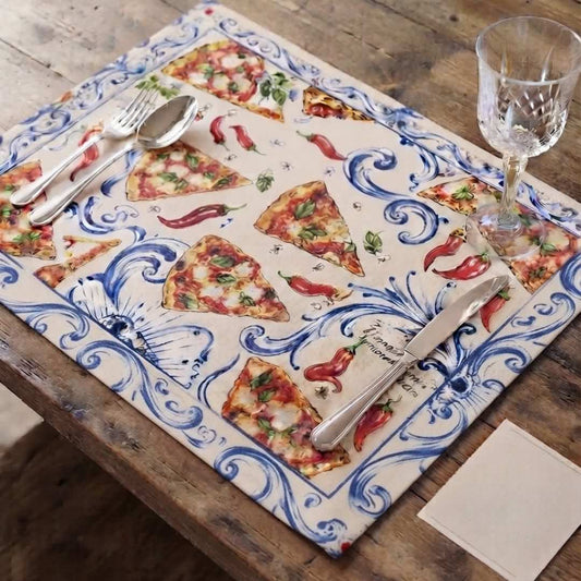 Tovaglia Personalizzata per Ristoranti e Pizzerie Effetto Lino | Linea Ho.Re.Ca.