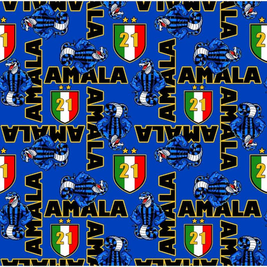 Tessuto al metro Inter 21°  Scudetto 2026