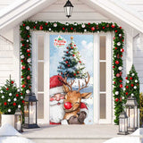 Copri Porta - Pannello  Babbo Natale