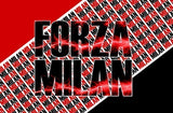 Bandiera Milan 70x100