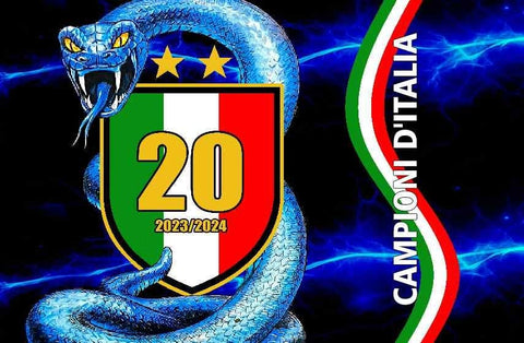 Bandiera Inter Scudetto 2024 100x150