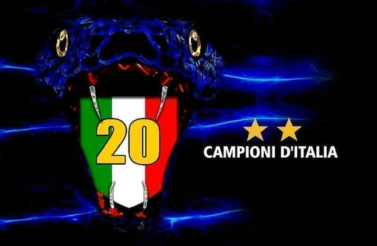 Bandiera Inter Scudetto 2025 70x100