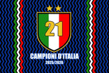 Striscione Inter Scudetto 2026  100x500