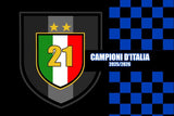 Telo Palestra Spugna Scudetto Inter 70x140