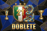 Telo da Mare Spugna Scudetto Inter 100x160