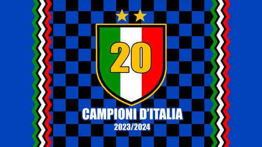 Telo da Mare Spugna Scudetto Inter 70x140