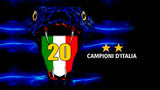 Telo Palestra Spugna Scudetto Inter 70x140