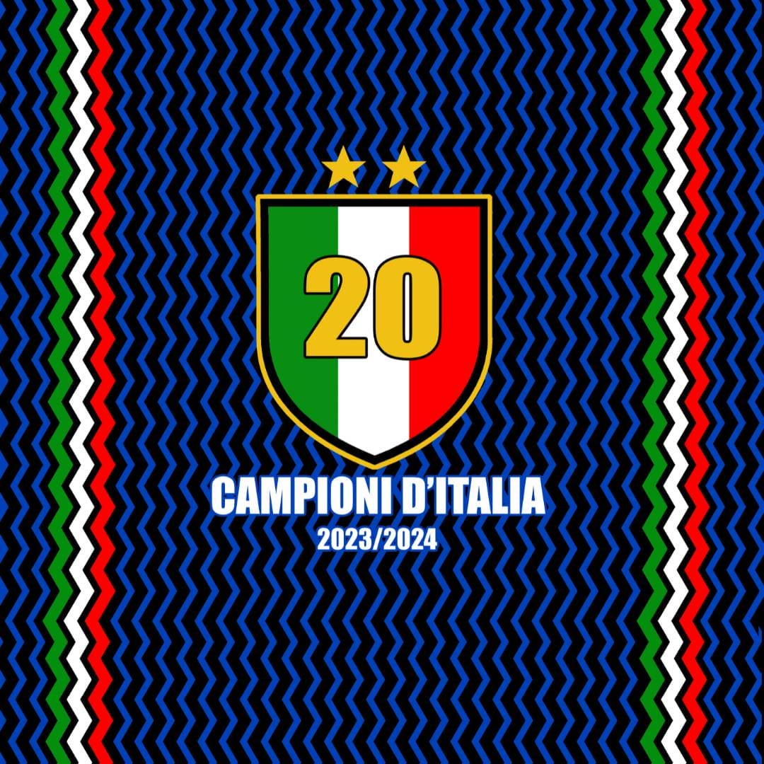 Plaid Coperta Inter Campioni d'Italia con Scudetto 140 x 160