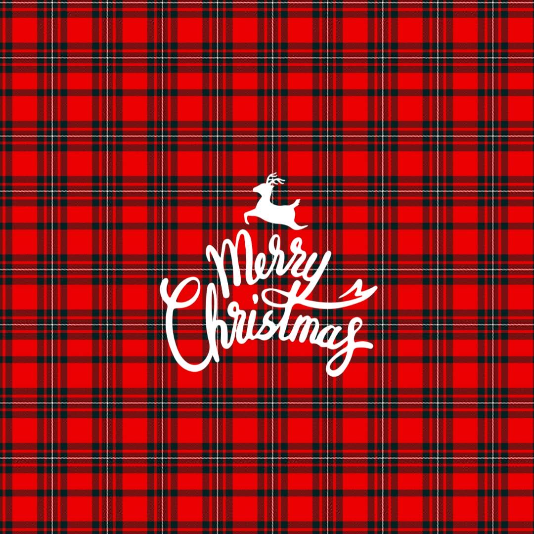 Plaid Coperta Natale Merry Christmas con Renna 140 x 160