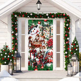 Copri Porta - Pannello  Babbo Natale