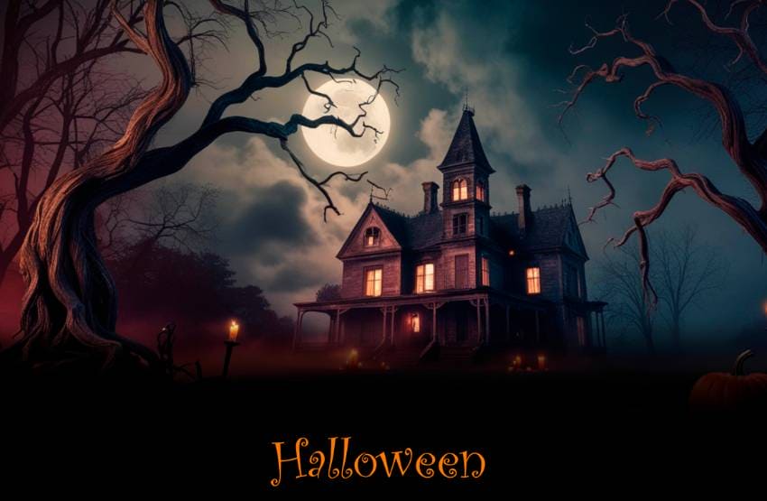 Fondale per fotografia Halloween