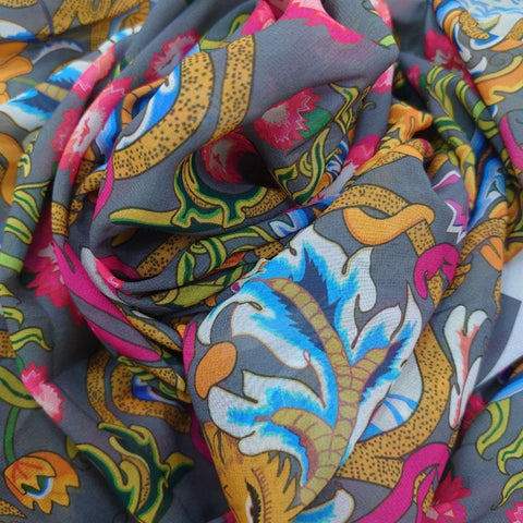 FOULARD ARAZZO BRANCIFORTI 115x76 cm