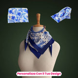 Foulard personalizzati raso