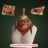 Foulard personalizzati raso