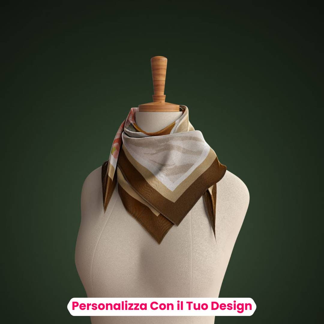 Foulard personalizzati raso