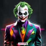 Pannello in tessuto dedicato al Joker, con una rappresentazione dell'iconico personaggio che incarna caos, ironia e imprevedibilità. Un elemento decorativo che aggiunge un tocco di follia, energia e originalità al tuo spazio.