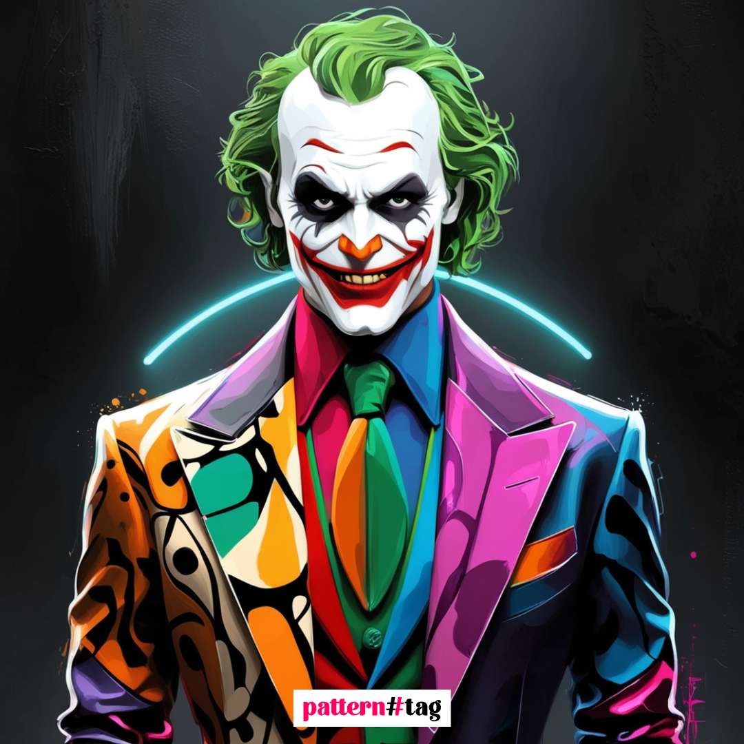 Pannello in tessuto dedicato al Joker, con una rappresentazione dell'iconico personaggio che incarna caos, ironia e imprevedibilità. Un elemento decorativo che aggiunge un tocco di follia, energia e originalità al tuo spazio.