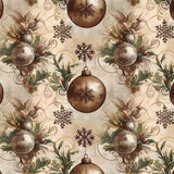 Stampa del Pattern design Christmas Vintage