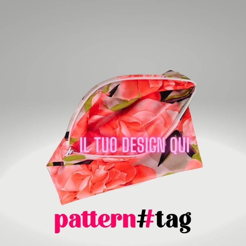 Pochette personalizzata con Logo brand - Patterntag
