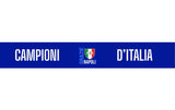 Sciarpa Napoli in Poliestere Campioni d'Italia 2025 grazie napoli 4° scudetto