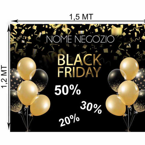 Black Friday con palloncini