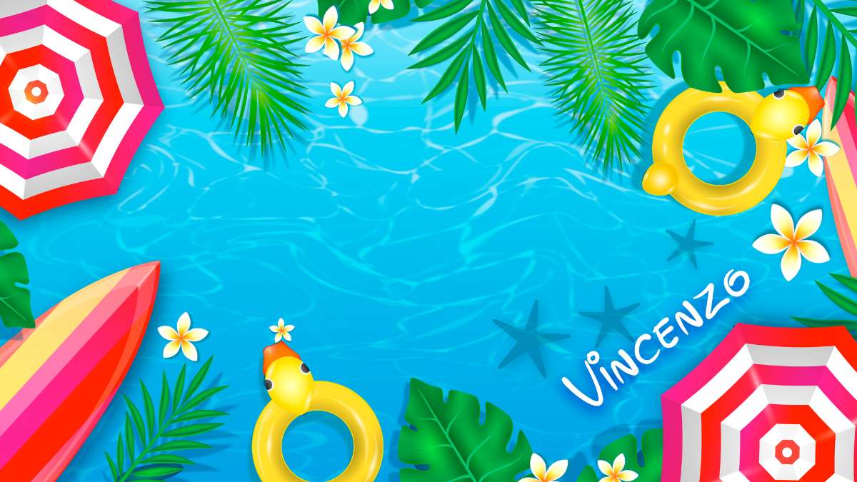 Telo Mare Bambini Acqua, Ombrelloni e Anatre