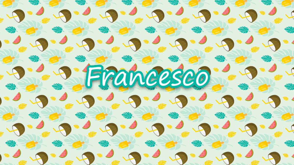  Telo Mare bambini con nome personalizzato con Cocco e Anguria