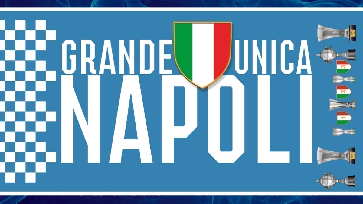 Telo da Mare Napoli Campione d'Italia 2025