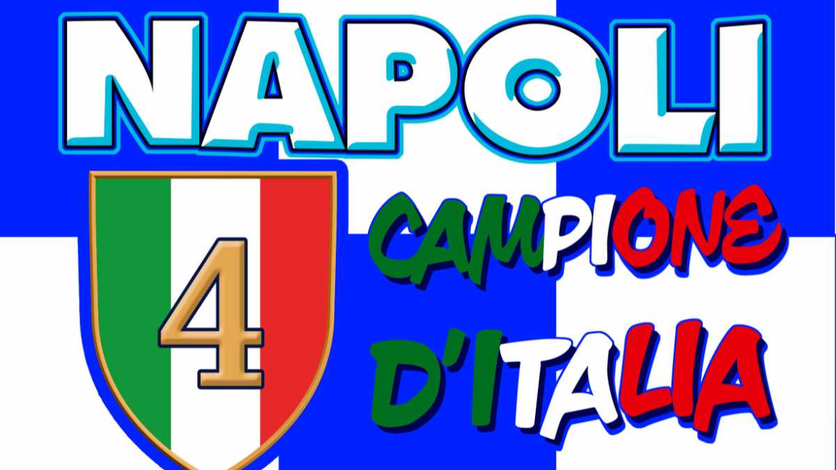 Telo da Mare Napoli Campione d'Italia 2025