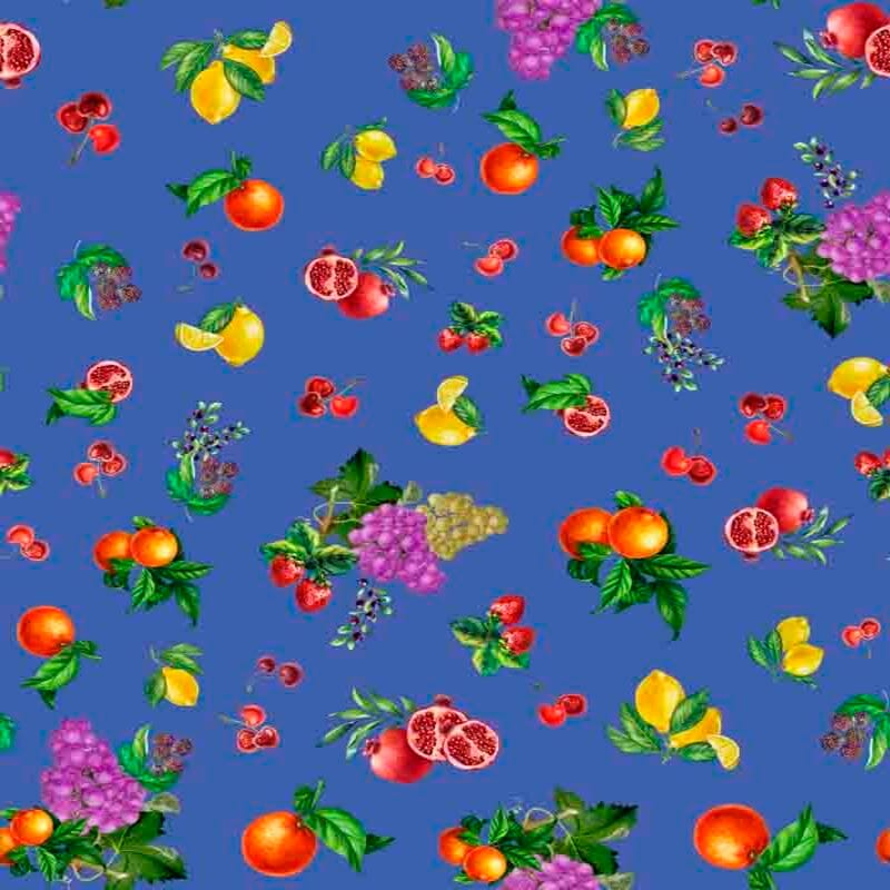 Pattern design conversational moderno frutta - Patterntag