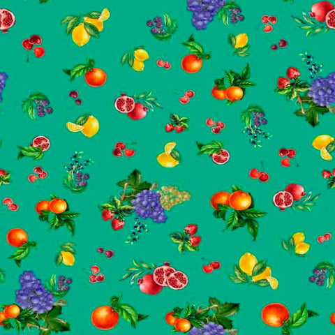 Pattern design conversational moderno frutta - Patterntag