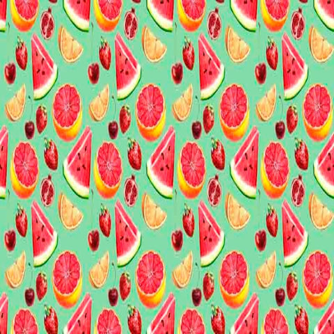 Pattern design conversational moderno frutta anguria - Patterntag