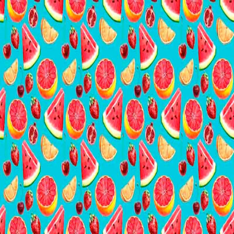 Pattern design conversational moderno frutta anguria - Patterntag