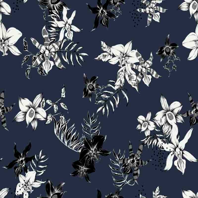 Pattern design fiori elegante - Patterntag