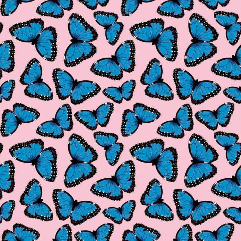 Pattern design conversational modern butterfly - Patterntag
