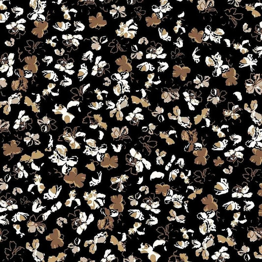 Pattern design flowers fiori artistici pennellati - Patterntag