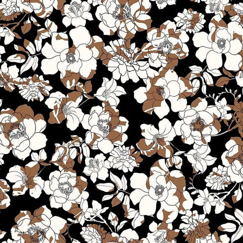 Pattern design flowers fiori grandi astratto - Patterntag