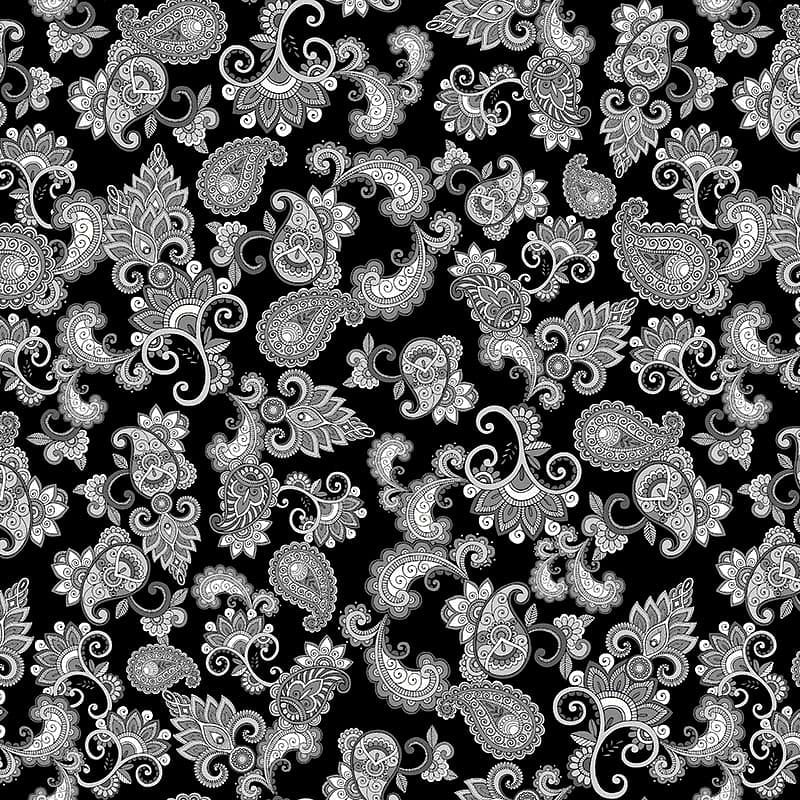 Pattern design paisley fiori artistici - Patterntag