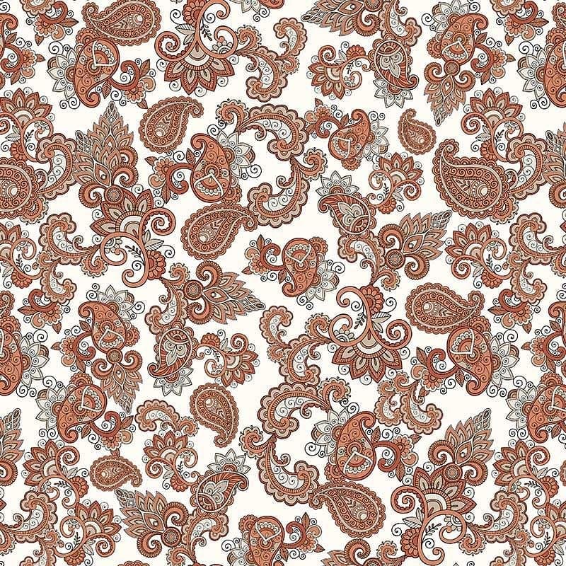 Pattern design paisley fiori artistici - Patterntag