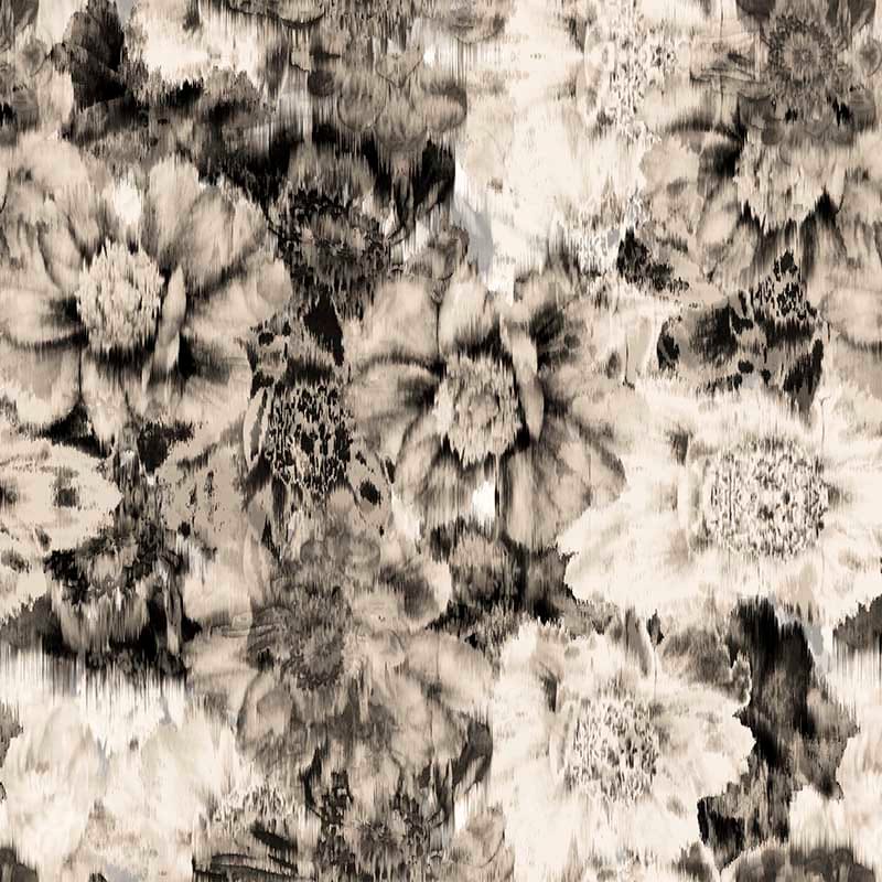 Pattern design flowers fiori astratto effetto fumo - Patterntag