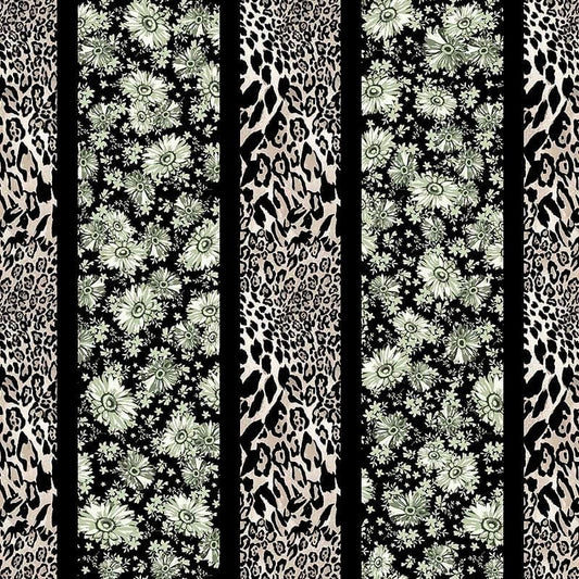 Pattern design animalier con fiori - Patterntag