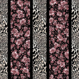 Pattern design animalier con fiori - Patterntag
