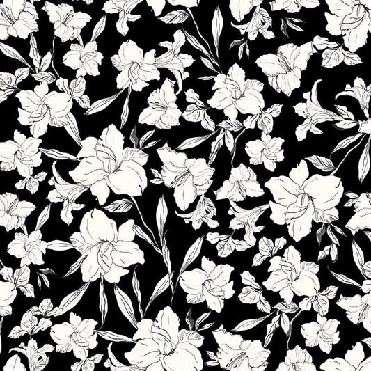 Pattern design flowers fiori elegante 3 - Patterntag