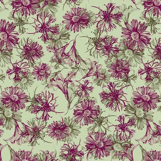 Pattern design flowers fiori astratto - Patterntag